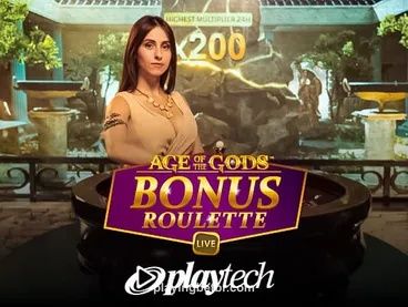 Imagem do jogo Age of the Gods Bonus Roulette Live no playing io