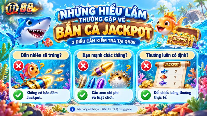 Những hiểu lầm thường gặp về Bắn cá Jackpot